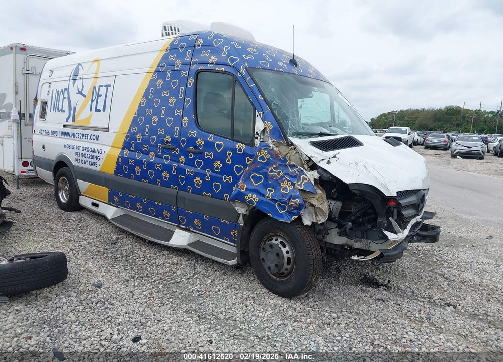 2011 MERCEDES-BENZ SPRINTER 3500 HIGH ROOF VIN: WD3PF4CCXB5512925