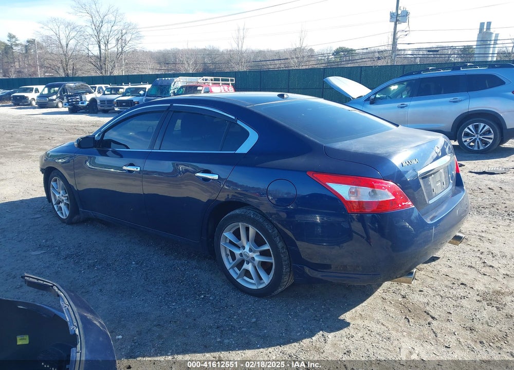 2009 NISSAN MAXIMA VIN: 1N4AA51E19C856742