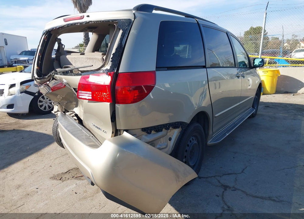 2004 TOYOTA SIENNA VIN: 5TDZA23C04S024565