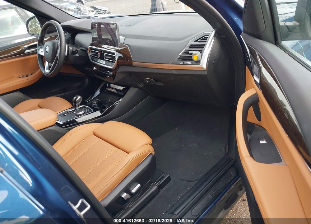 2022 BMW X3 XDRIVE30I VIN: 5UX53DP03N9K76636