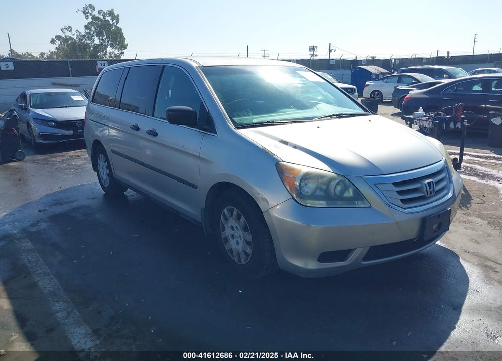 2009 HONDA ODYSSEY LX VIN: 5FNRL38239B016889