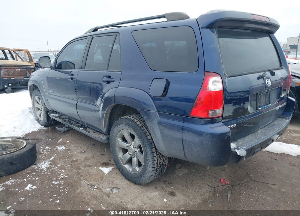 2006 TOYOTA 4RUNNER LIMITED V6 VIN: JTEZU17R760080231