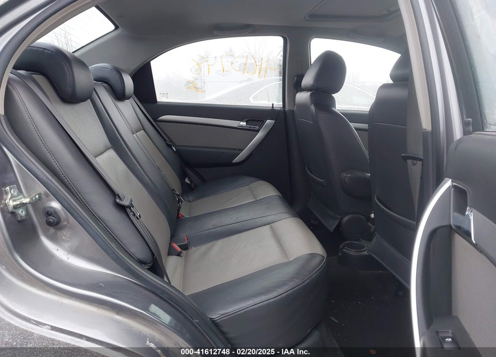 2011 CHEVROLET AVEO 2LT VIN: KL1TG5DE6BB191689
