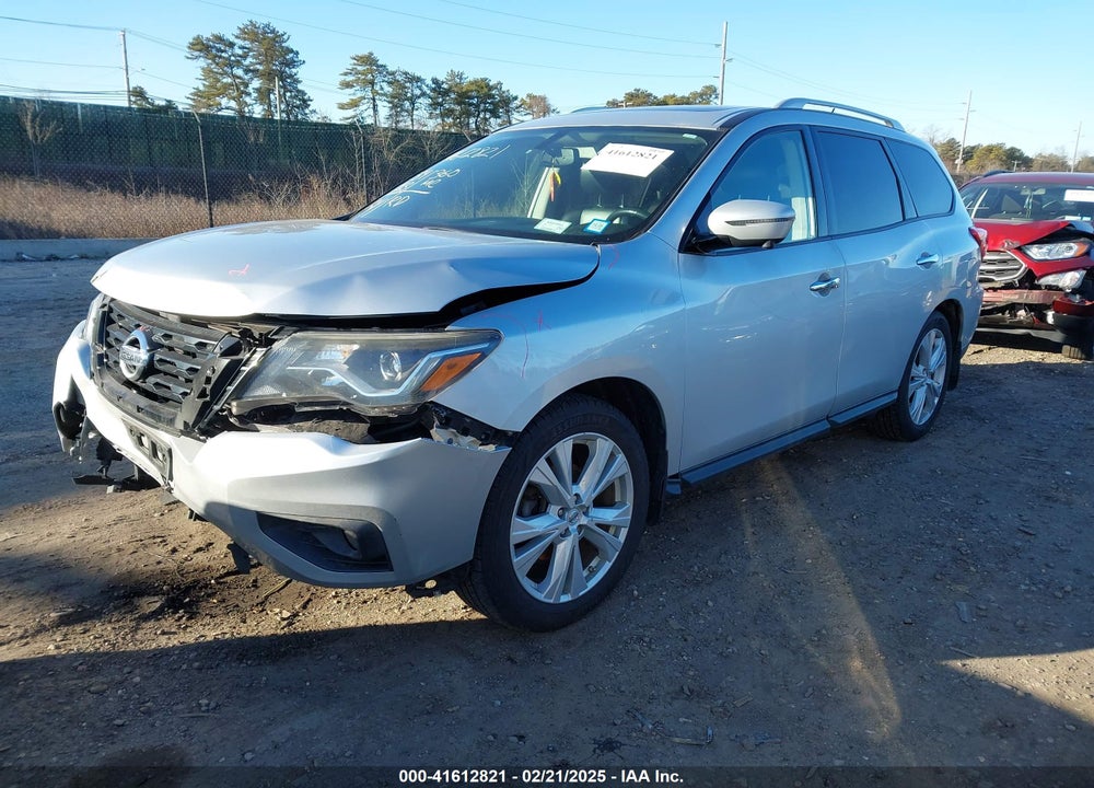 2018 NISSAN PATHFINDER SL VIN: 5N1DR2MMXJC664995