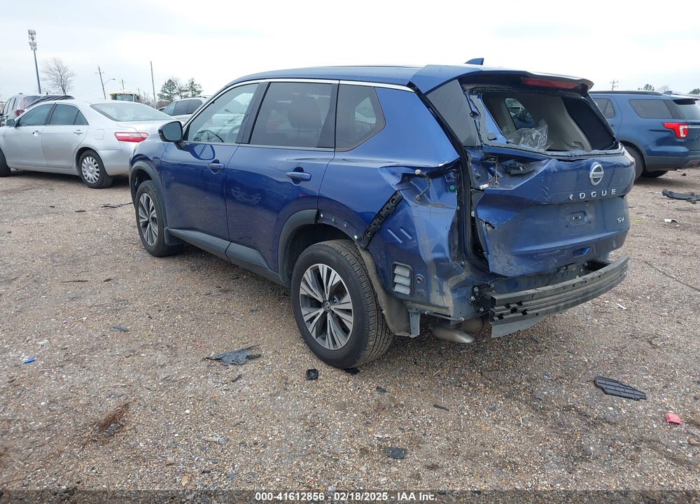 2021 NISSAN ROGUE SV FWD VIN: JN8AT3BA2MW006523