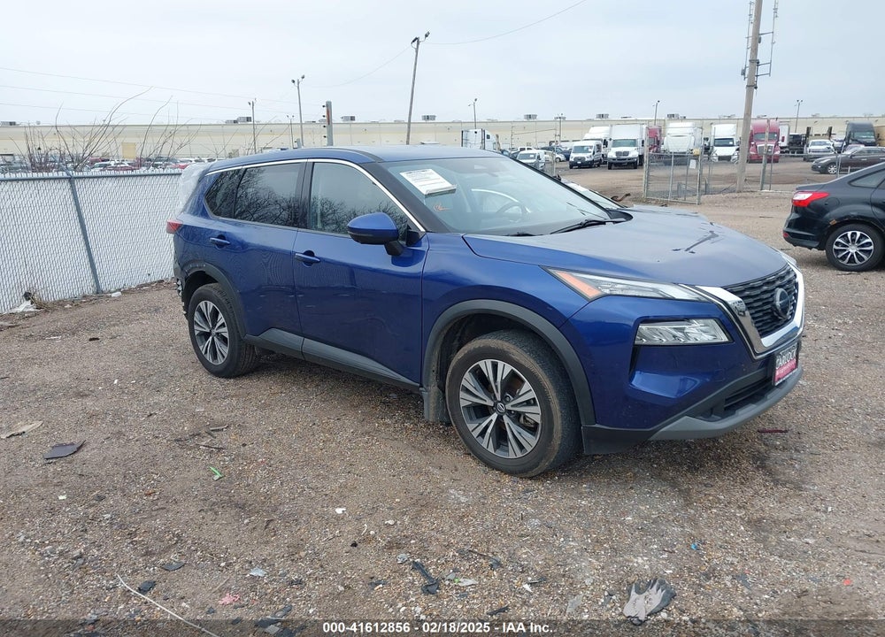 2021 NISSAN ROGUE SV FWD VIN: JN8AT3BA2MW006523