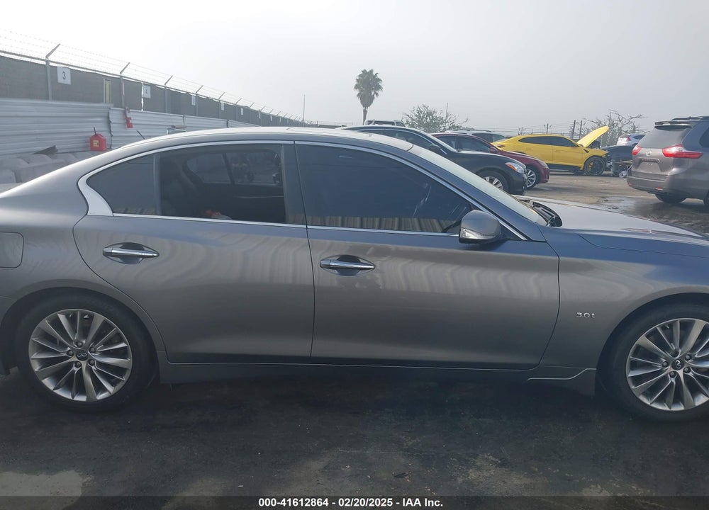 2018 INFINITI Q50 3.0T LUXE VIN: JN1EV7AP8JM350680