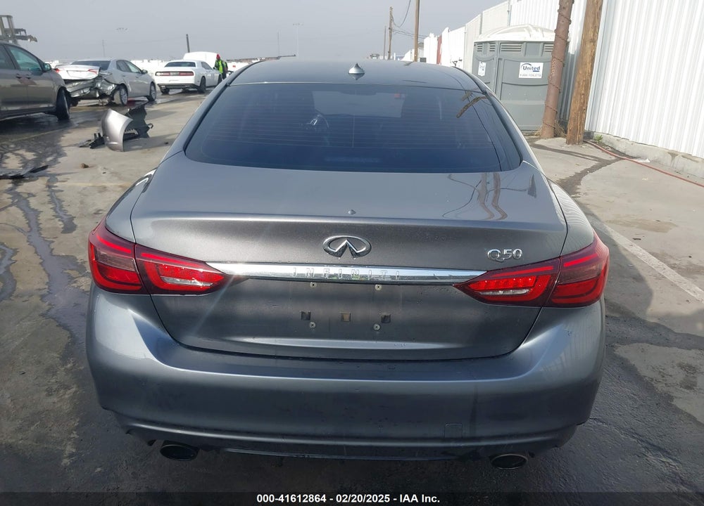 2018 INFINITI Q50 3.0T LUXE VIN: JN1EV7AP8JM350680