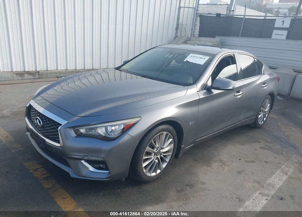 2018 INFINITI Q50 3.0T LUXE VIN: JN1EV7AP8JM350680