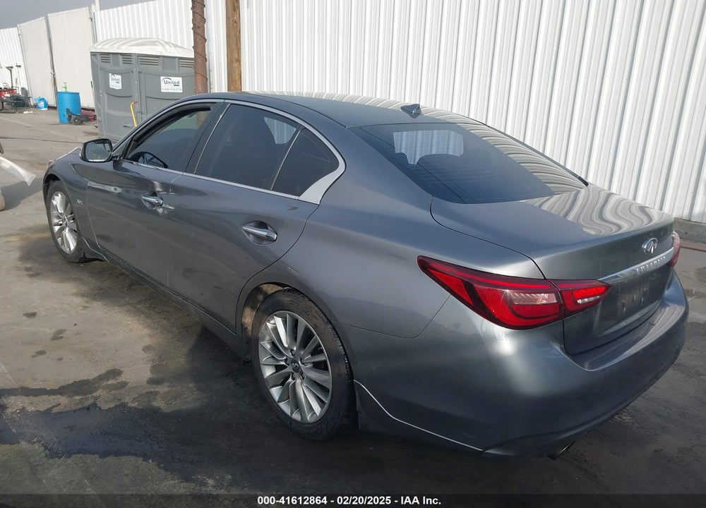 2018 INFINITI Q50 3.0T LUXE VIN: JN1EV7AP8JM350680