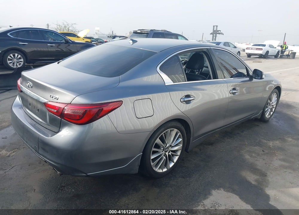 2018 INFINITI Q50 3.0T LUXE VIN: JN1EV7AP8JM350680