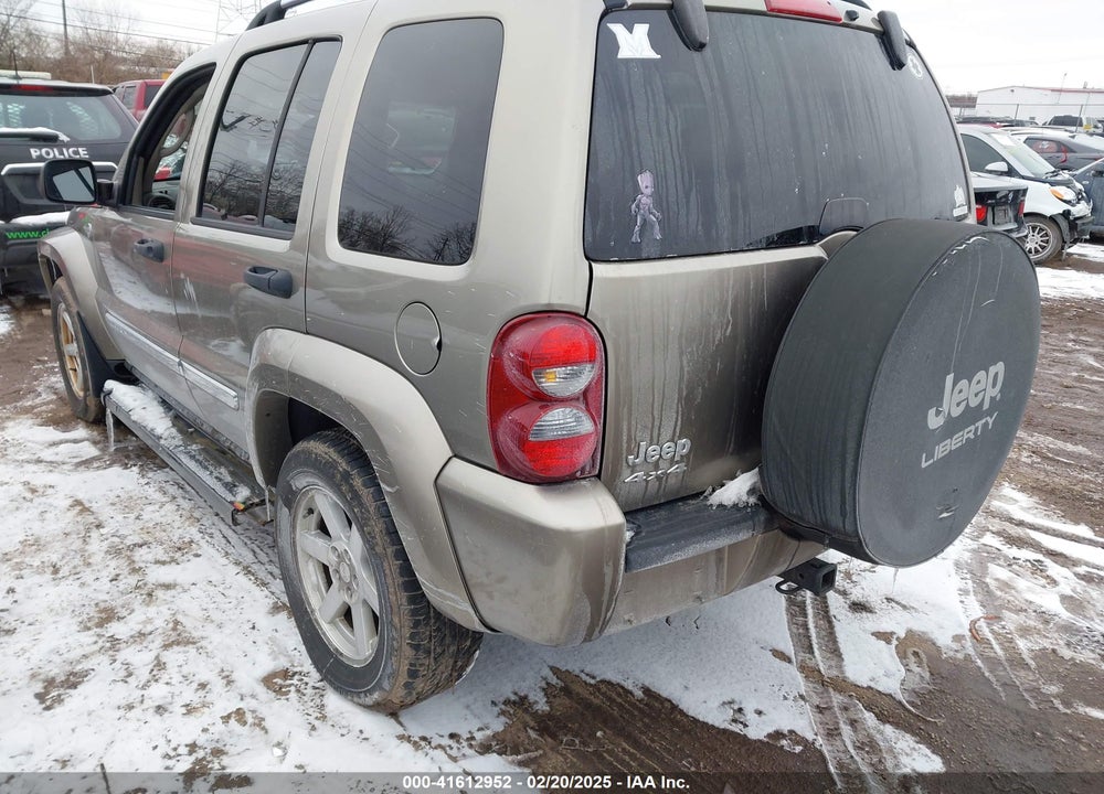 2006 JEEP LIBERTY LIMITED EDITION VIN: 1J4GL58K86W238011