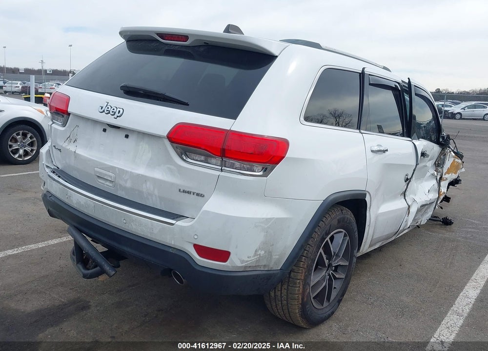 2018 JEEP GRAND CHEROKEE LIMITED 4X4 VIN: 1C4RJFBG5JC303891