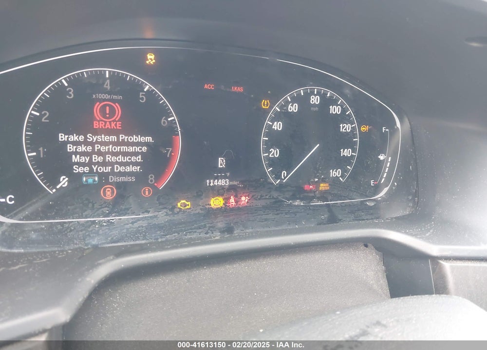 2018 HONDA ACCORD VIN: 1HGCV1F48JA033548