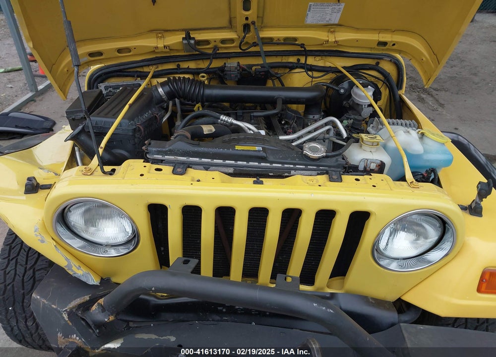 2004 JEEP WRANGLER / VIN: 1J4FA39S74P726202