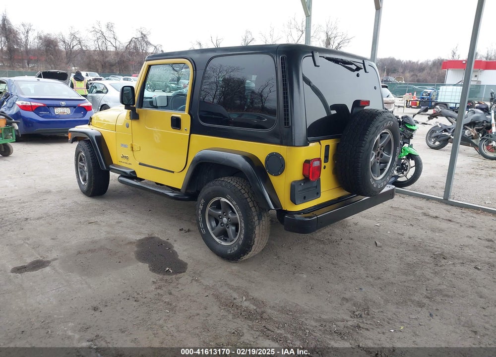 2004 JEEP WRANGLER / VIN: 1J4FA39S74P726202