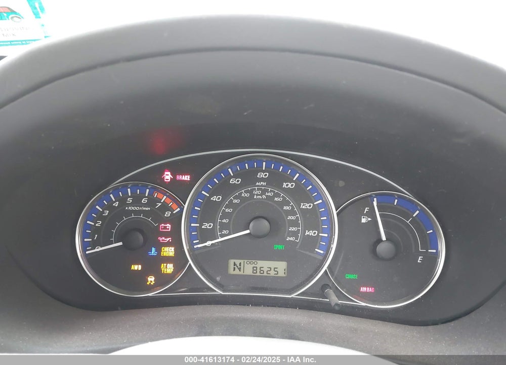 2011 SUBARU FORESTER 2.5X LIMITED VIN: JF2SHAFC8BH752012
