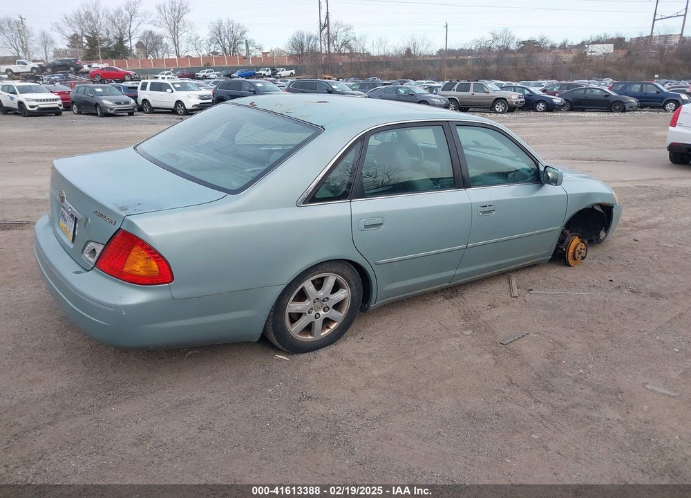 2002 TOYOTA AVALON XLS VIN: 4T1BF28BX2U244691