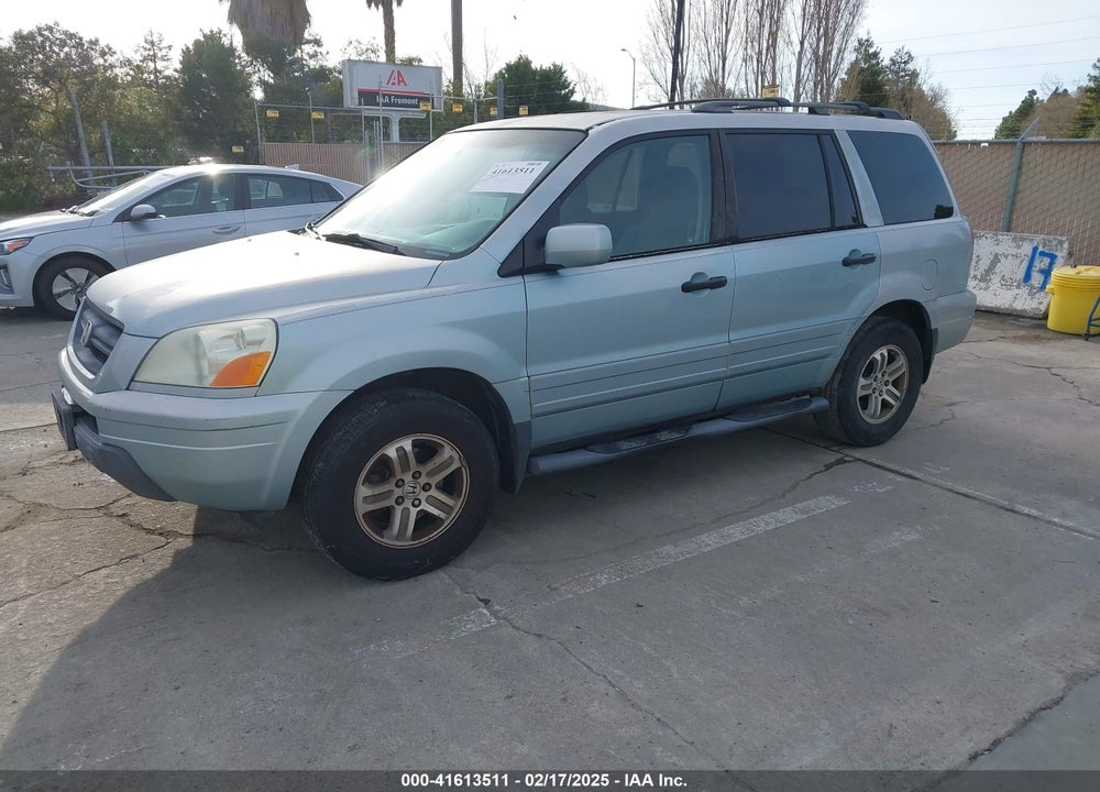 2003 HONDA PILOT EX VIN: 2HKYF18433H526743
