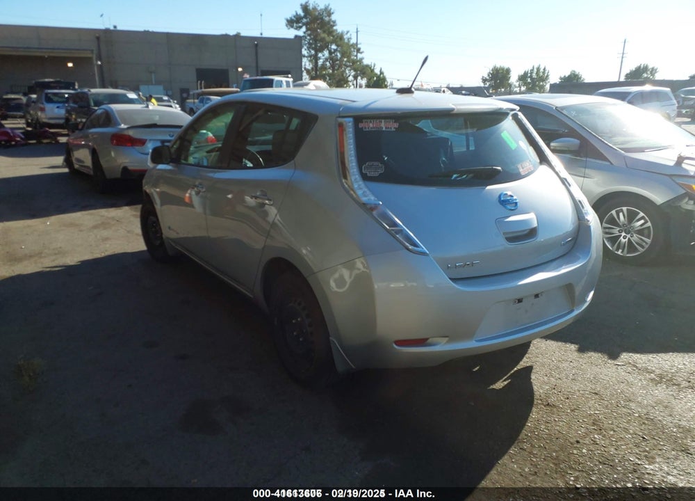 2013 NISSAN LEAF VIN: 1N4AZ0CP7DC408640