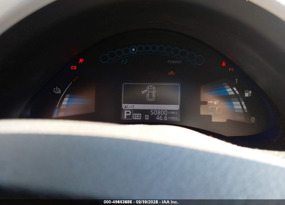 2013 NISSAN LEAF VIN: 1N4AZ0CP7DC408640