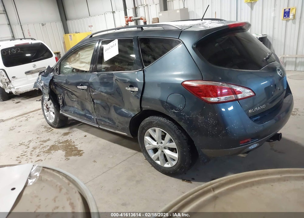 2013 NISSAN MURANO SL VIN: JN8AZ1MW6DW303337