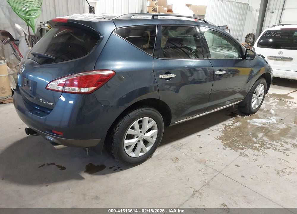 2013 NISSAN MURANO SL VIN: JN8AZ1MW6DW303337