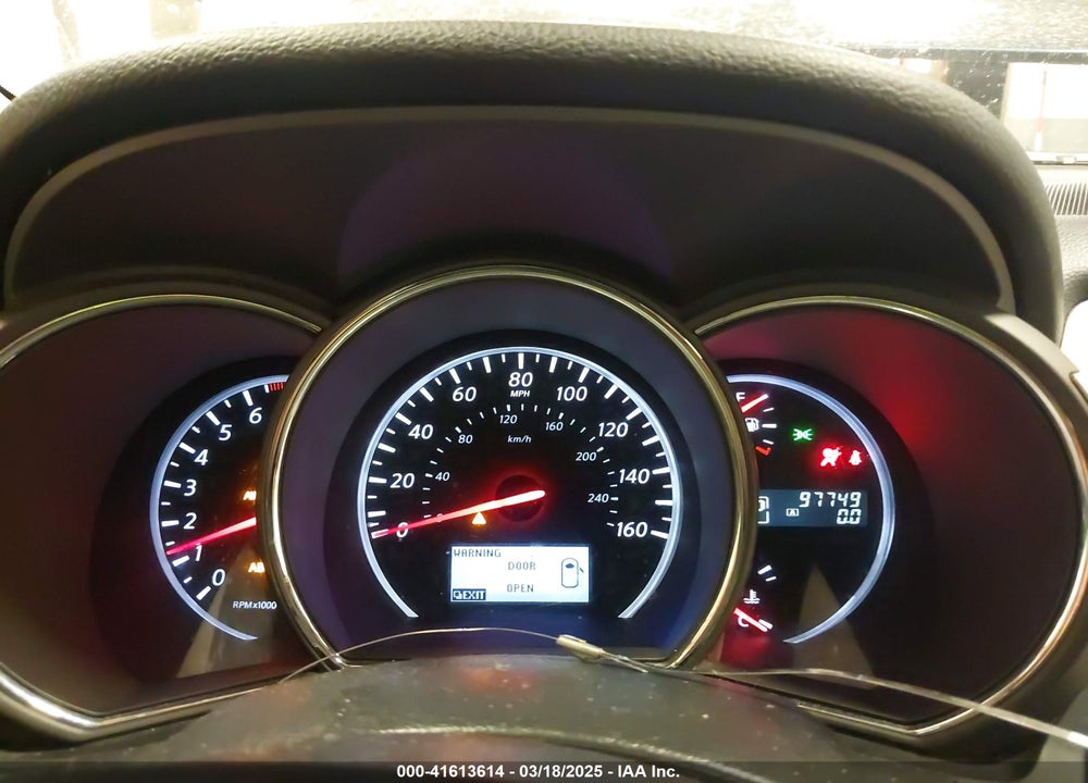 2013 NISSAN MURANO SL VIN: JN8AZ1MW6DW303337