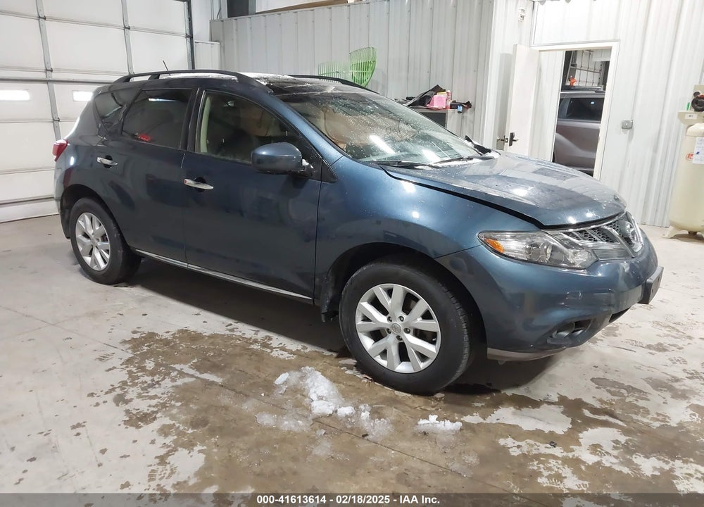 2013 NISSAN MURANO SL VIN: JN8AZ1MW6DW303337
