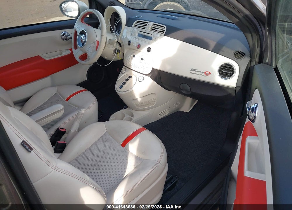 2013 FIAT 500E VIN: 3C3CFFGE6DT727575