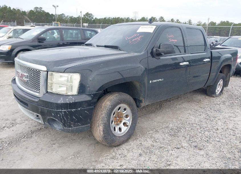 2008 GMC SIERRA 1500 DENALI VIN: 2GTEK638681194151