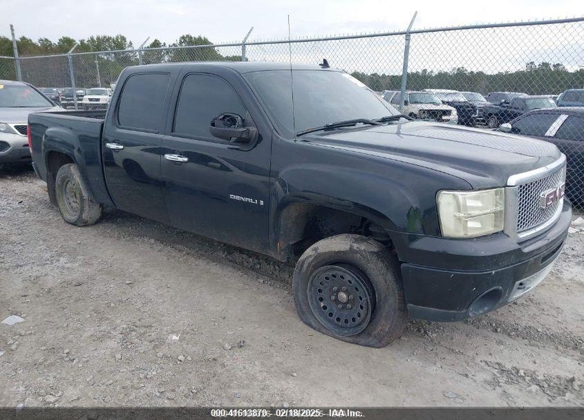2008 GMC SIERRA 1500 DENALI VIN: 2GTEK638681194151
