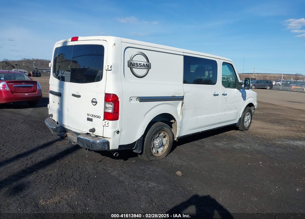 2012 NISSAN NV 2500 NV2500 HD SV V8 VIN: 1N6AF0KY4CN114061