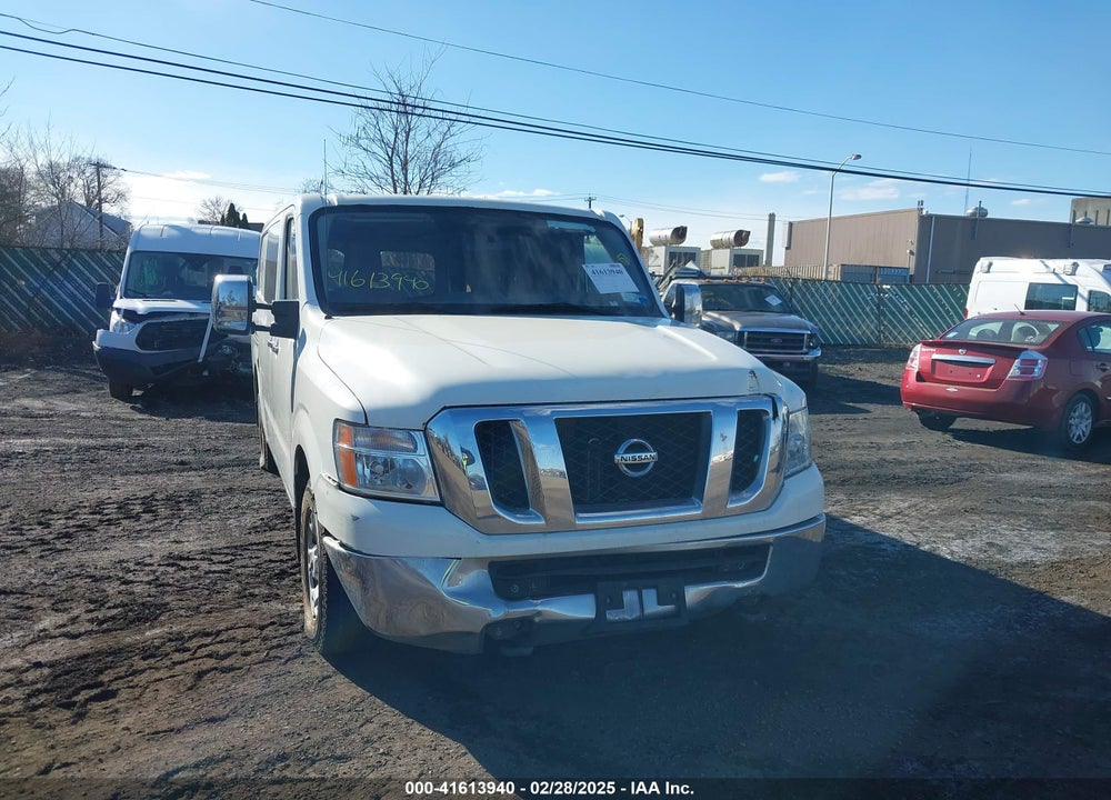 2012 NISSAN NV 2500 NV2500 HD SV V8 VIN: 1N6AF0KY4CN114061