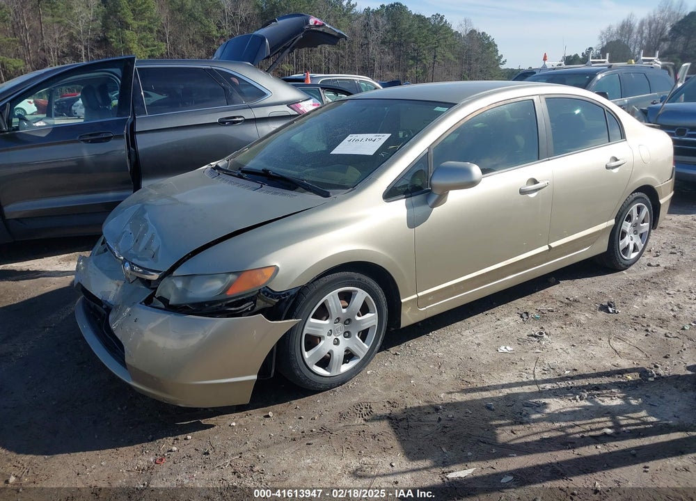 2008 HONDA CIVIC LX VIN: 1HGFA16558L038755