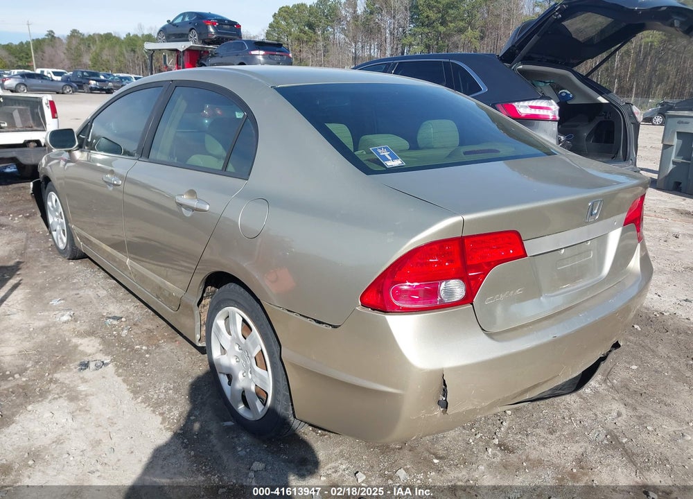2008 HONDA CIVIC LX VIN: 1HGFA16558L038755