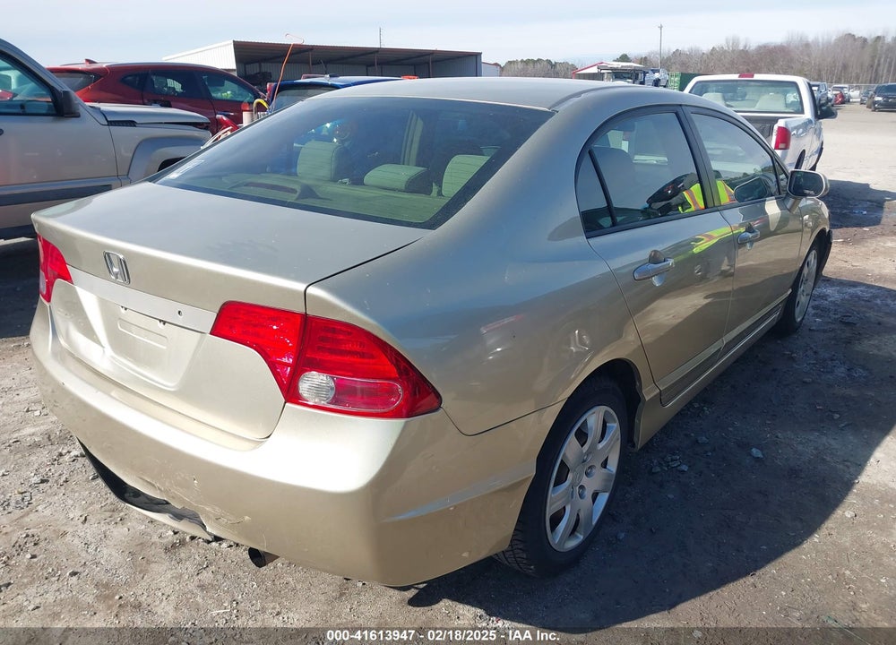 2008 HONDA CIVIC LX VIN: 1HGFA16558L038755