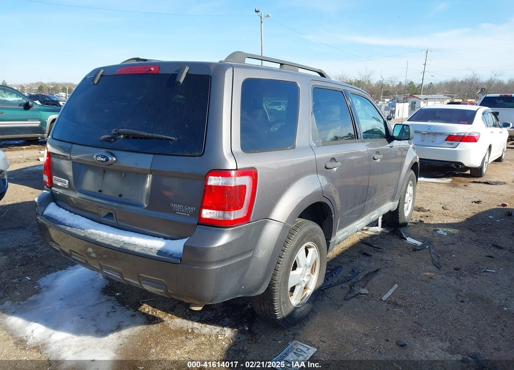 2011 FORD ESCAPE XLT VIN: 1FMCU0D7XBKC52477