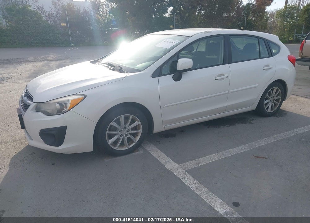 2014 SUBARU IMPREZA VIN: JF1GPAC67E8273385