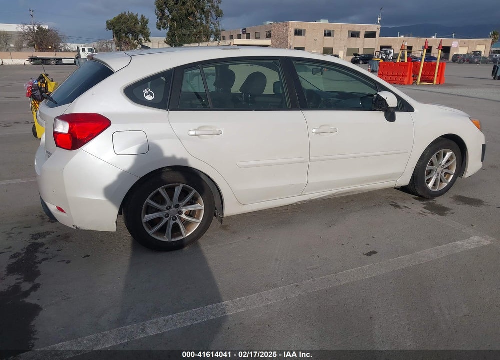 2014 SUBARU IMPREZA VIN: JF1GPAC67E8273385