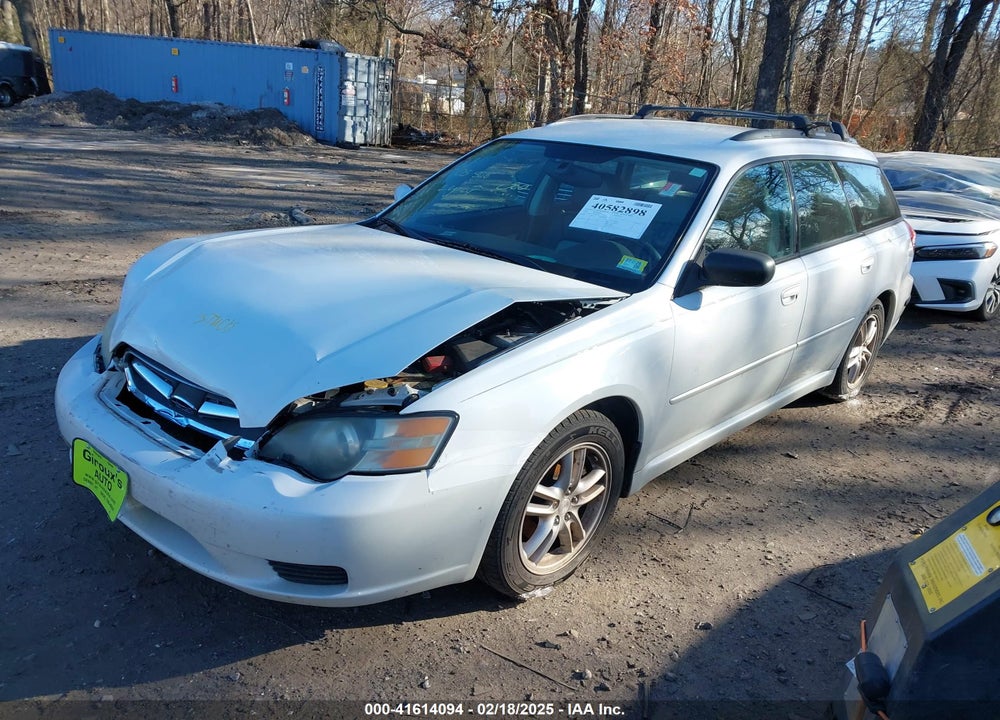 2005 SUBARU LEGACY 2.5I VIN: 4S3BP616557301887