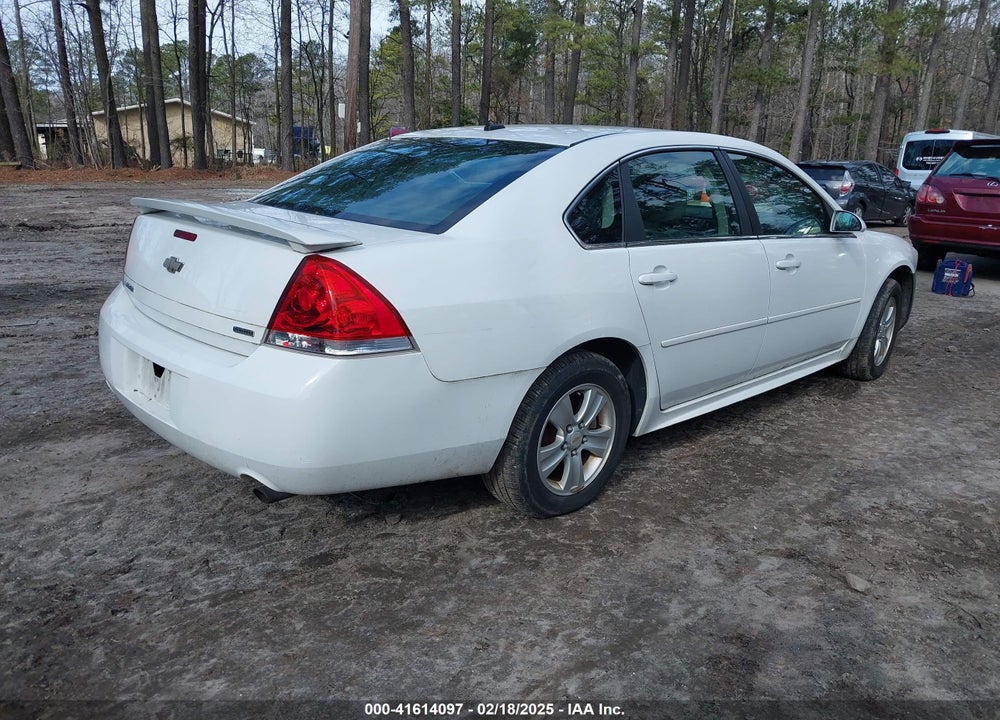 2014 CHEVROLET IMPALA LIMITED VIN: 2G1WA5E36E1140663
