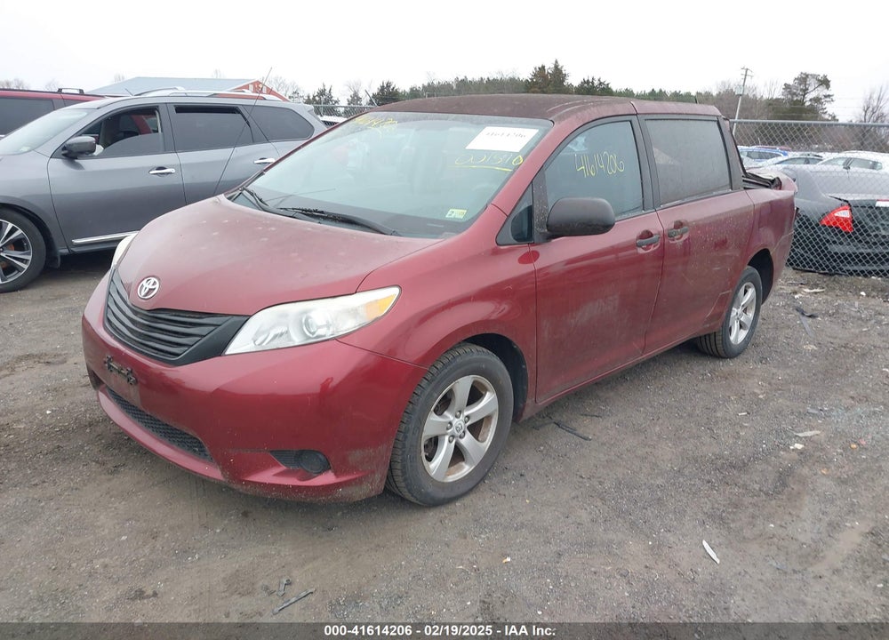2011 TOYOTA SIENNA VIN: 5TDKA3DCXBS001510