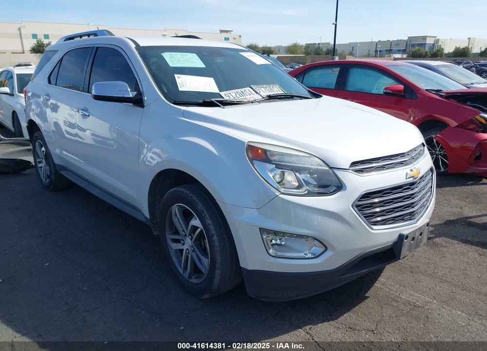2016 CHEVROLET EQUINOX LTZ VIN: 2GNALDEKXG6319041