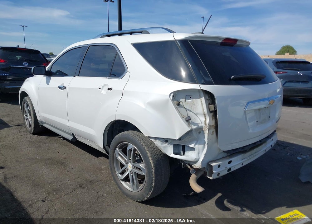 2016 CHEVROLET EQUINOX LTZ VIN: 2GNALDEKXG6319041