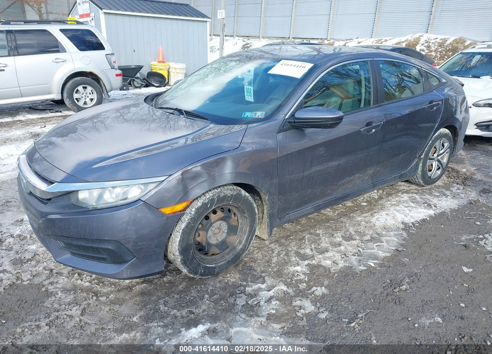 2016 HONDA CIVIC VIN: 2HGFC2F51GH537094