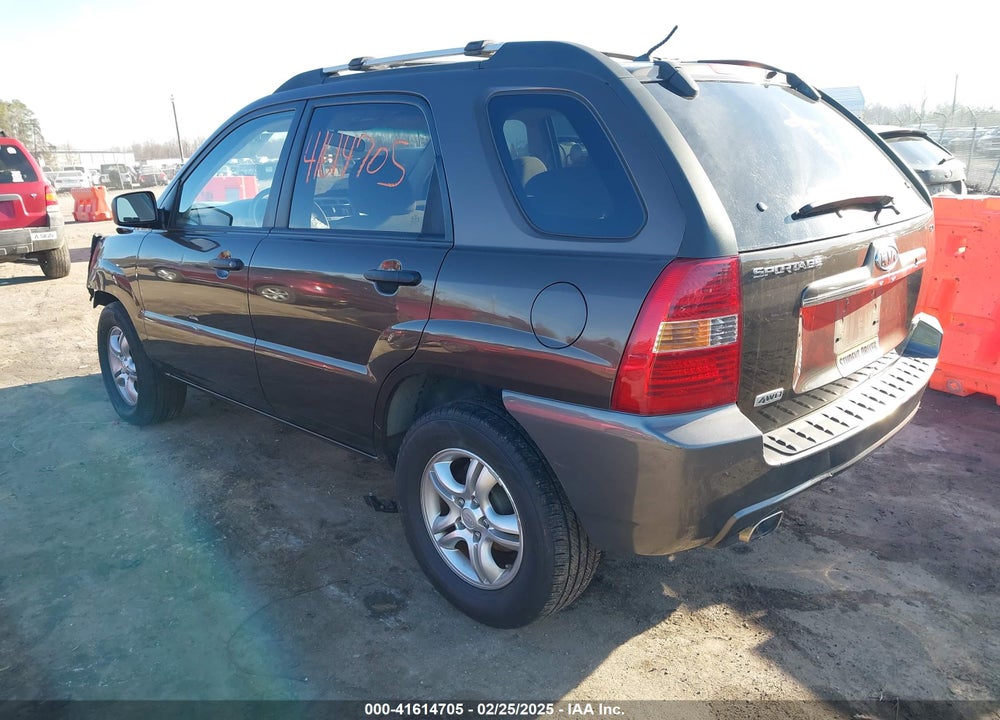 2008 KIA SPORTAGE LX V6 VIN: KNDJE723X87532039