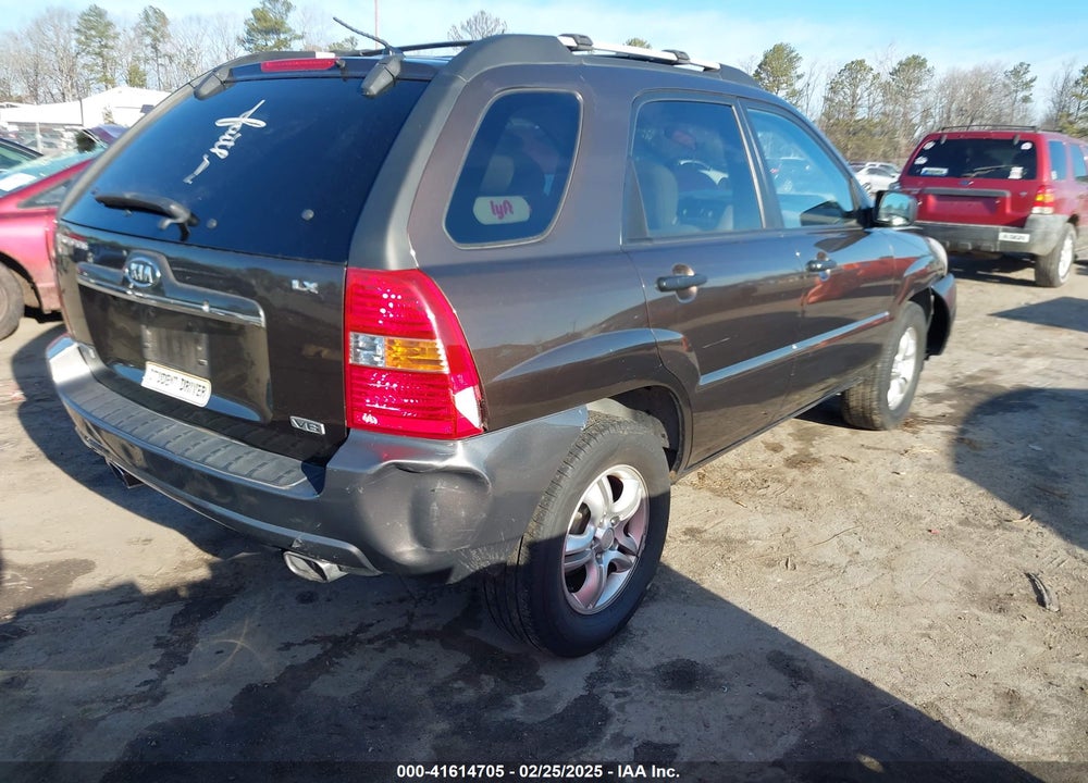 2008 KIA SPORTAGE LX V6 VIN: KNDJE723X87532039