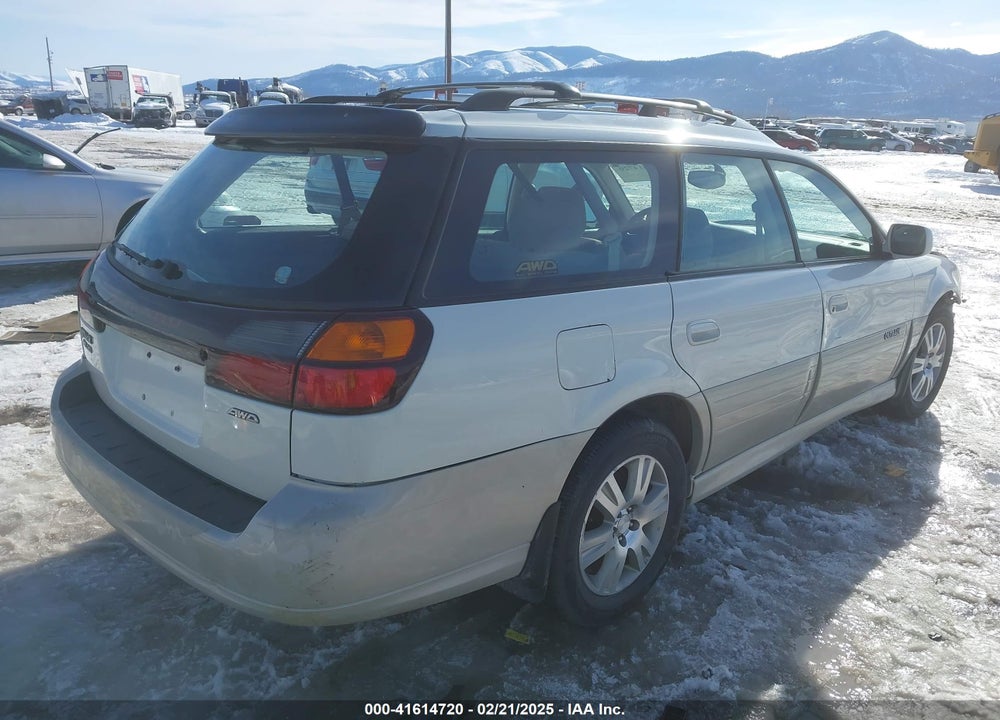 2004 SUBARU OUTBACK VIN: 4S3BH815147605894