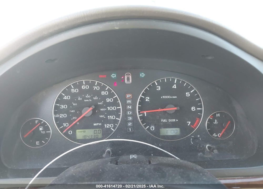 2004 SUBARU OUTBACK VIN: 4S3BH815147605894